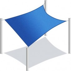 ALEKO Rectangle 13' x 10' Waterproof Sun Shade Sail Canopy Tent Replacement, Green   556737839